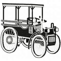 Antique Cars Embroidery Design 4 Antique Cars Embroidery Design 4